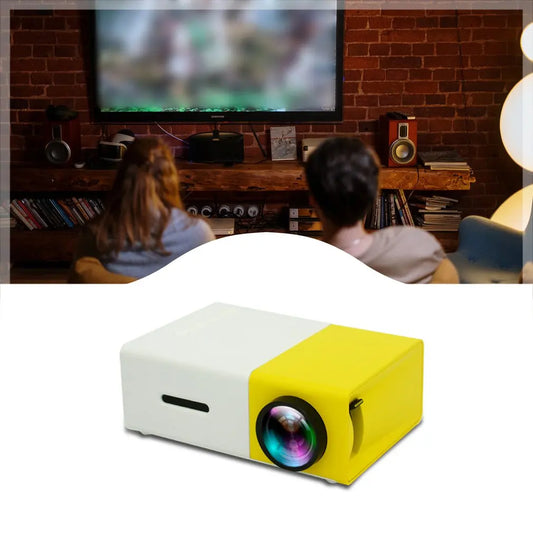 Mini Proyector Amarillo